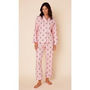The Cat's Pajamas Queen Bee Flannel Pajama - NEW